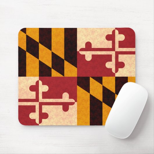 Pattern Marylander Flag Muismat (Met muis)
