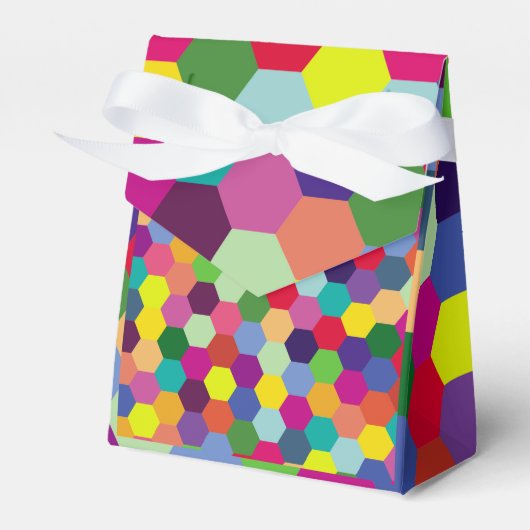 Pattern Modern Colorful — Mode spring hipster Bedankdoosjes (Voorkant Zijde)