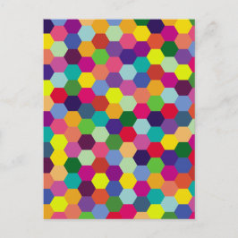 Pattern Modern Colorful — Mode spring hipster Briefkaart