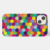 Pattern Modern Colorful — Mode spring hipster iPhone Hoesje (Achterkant horizontaal)