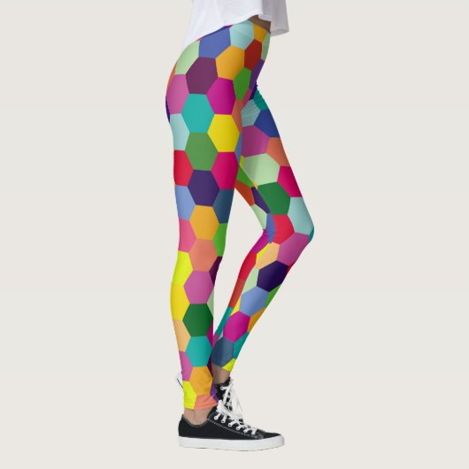 Pattern Modern Colorful — Mode spring hipster Leggings (Rechts)
