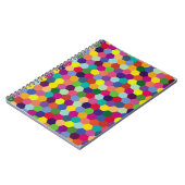 Pattern Modern Colorful — Mode spring hipster Notitieboek (Linkerzijde)