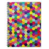 Pattern Modern Colorful — Mode spring hipster Notitieboek (Voorkant)