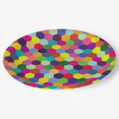 Pattern Modern Colorful — Mode spring hipster Papieren Bordje (Gekanteld)