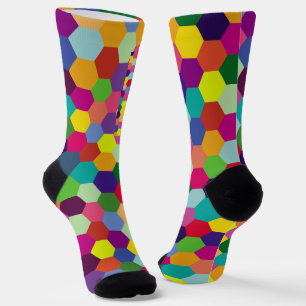Pattern Modern Colorful — Mode spring hipster Sokken
