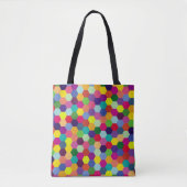 Pattern Modern Colorful — Mode spring hipster Tote Bag (Voorkant)