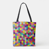 Pattern Modern Colorful — Mode spring hipster Tote Bag (Achterkant)