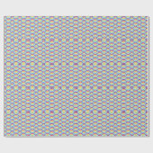 Pattern Modern Stylish Geometric  Cadeaupapier (Vlak)