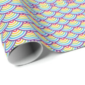 Pattern Modern Stylish Geometric  Cadeaupapier (Rol Hoek)