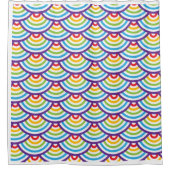 Pattern Modern Stylish Geometric Douchegordijn (Voorkant)