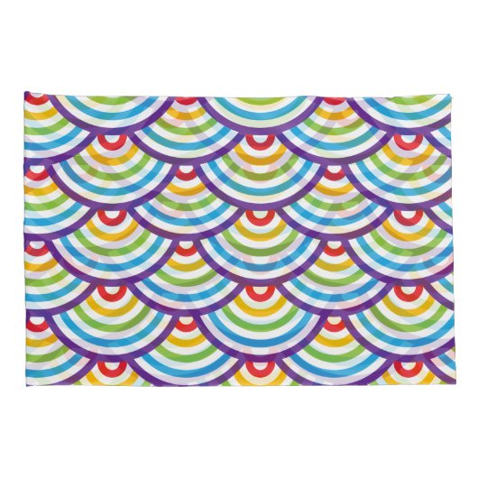 Pattern Modern Stylish Geometric Kussensloop (Achterkant-Rechts)