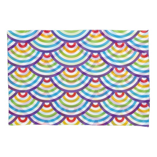 Pattern Modern Stylish Geometric Kussensloop (Voorkant-Links)