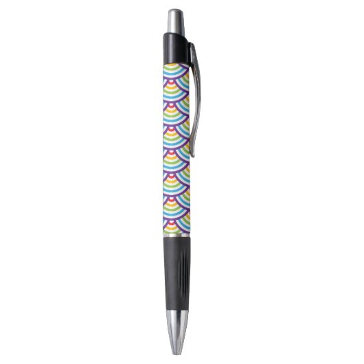 Pattern Modern Stylish Geometric  Pen (Achterkant (Verticaal))