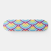 Pattern Modern Stylish Geometric  Persoonlijk Skateboard (Horizontaal)