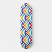 Pattern Modern Stylish Geometric  Persoonlijk Skateboard (Voorkant)