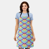 Pattern Modern Stylish Geometric  Schort (Gedragen)