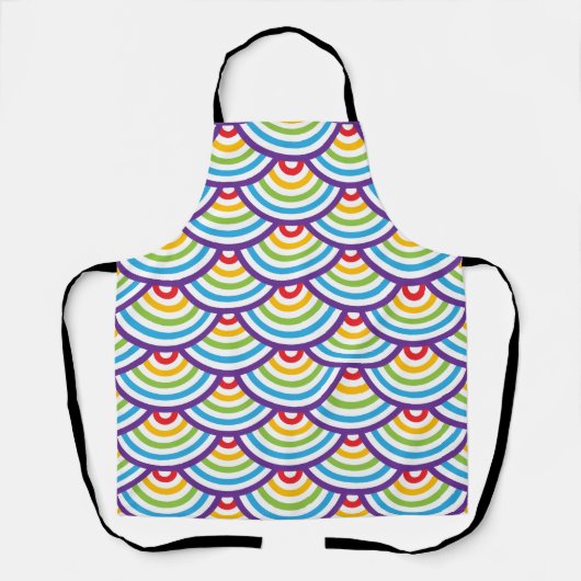 Pattern Modern Stylish Geometric  Schort (Voorkant)