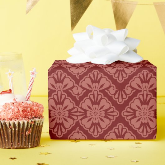 Pattern Modern Stylish Geometric Trendy Cadeaupapier (Verjaardagsfeest)