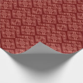 Pattern Modern Stylish Geometric Trendy Cadeaupapier (Hoek)