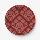 Pattern Modern Stylish Geometric Trendy Papieren Bordje (Voorkant)