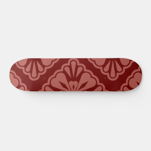 Pattern Modern Stylish Geometric Trendy Persoonlijk Skateboard (Horizontaal)