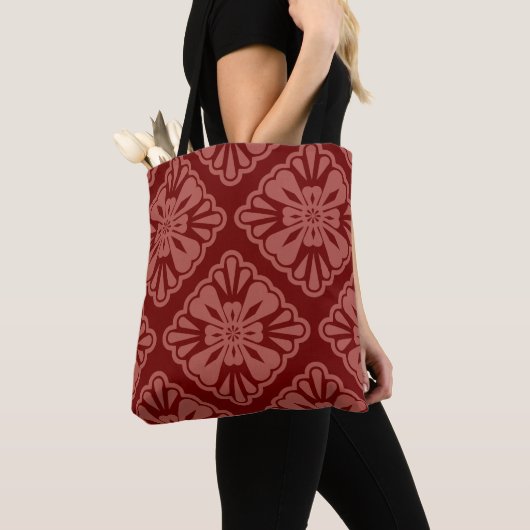 Pattern Modern Stylish Geometric Trendy Tote Bag (Dichtbij)