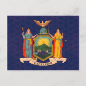 Pattern New Yorker Flag Briefkaart (Voorkant)