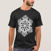 Pattern Of A Snowflake Nr  9 T-shirt (Voorkant)