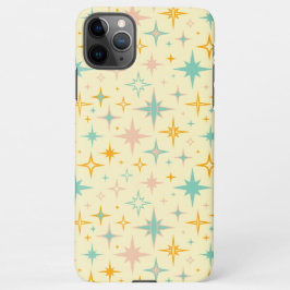 Pattern of colorful retro stars iPhone 11Pro max hoesje