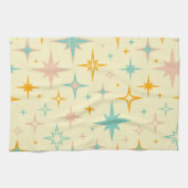 Pattern of colorful retro stars theedoek (Horizontaal)