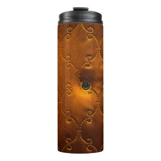 Pattern of genuine leather door upholsterydoor, go thermosbeker