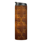 Pattern of genuine leather door upholsterydoor, go thermosbeker (Geroteerd rechts)
