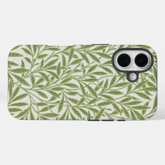 Pattern of green leafy branches  Case-Mate iPhone case (Achterkant (horizontaal))