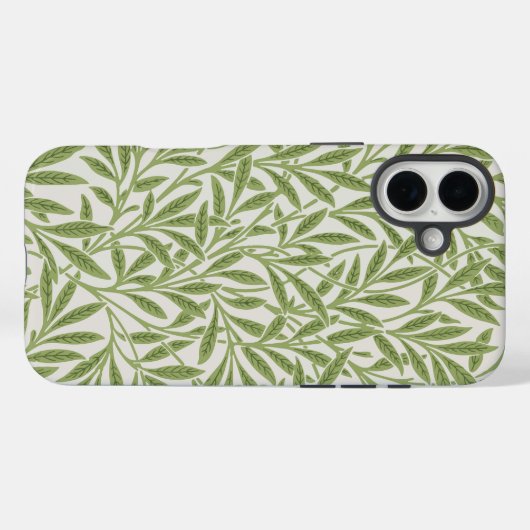Pattern of green leafy branches  Case-Mate iPhone case (Achterkant (horizontaal))