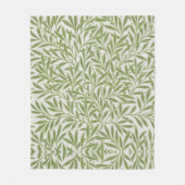 Pattern of green leafy branches  fleece deken (Voorkant)