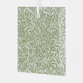 Pattern of green leafy branches  glas ornament (Voorkant links)