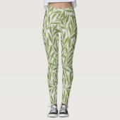 Pattern of green leafy branches  leggings (Voorkant)