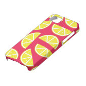 pattern of lemon Case-Mate iPhone case (Onderkant)
