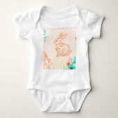 Pattern of rabbits romper (Voorkant)