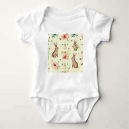 Pattern of rabbits romper