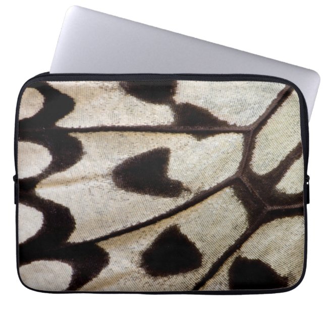 Pattern of Tropical Butterfly Laptop Sleeve (Voorkant)
