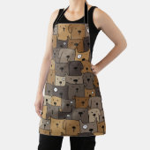 Pattern Pets Cute Dogs Lover Schort (Insitu)