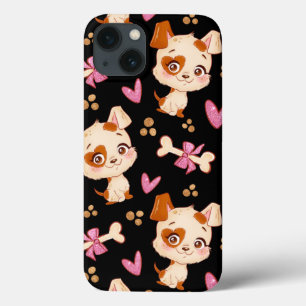 Pattern Pets Cute Funny Puppy Lover Case-Mate iPhone Case