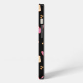 Pattern Pets Cute Funny Puppy Lover iPhone Hoesje (Linkerkant)