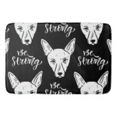 Pattern Pets Strong Dogs Lover Badmat (Voorkant)