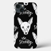 Pattern Pets Strong Dogs Lover Case-Mate iPhone Case (Achterkant)