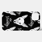 Pattern Pets Strong Dogs Lover Case-Mate iPhone Case (Achterkant (horizontaal))