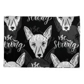 Pattern Pets Strong Dogs Lover Kussensloop (Achterkant-Links)