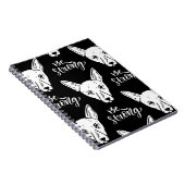 Pattern Pets Strong Dogs Lover Notitieboek (Rechterzijde)