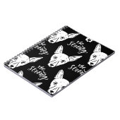 Pattern Pets Strong Dogs Lover Notitieboek (Linkerzijde)